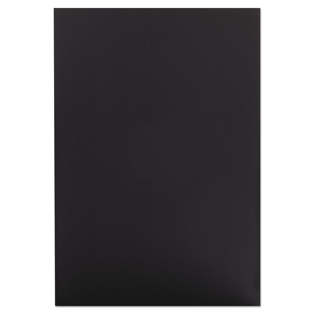 Foam Board, CFC-Free Polystyrene, 20 x 30, Black Surface and Core, 10/Carton - 4