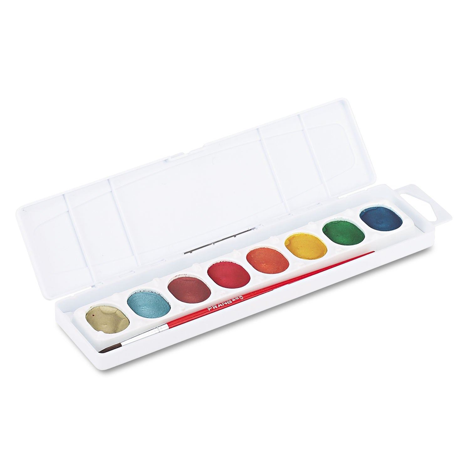 Metallic Washable Watercolors, 8 Assorted Metallic Colors, Palette Tray - 