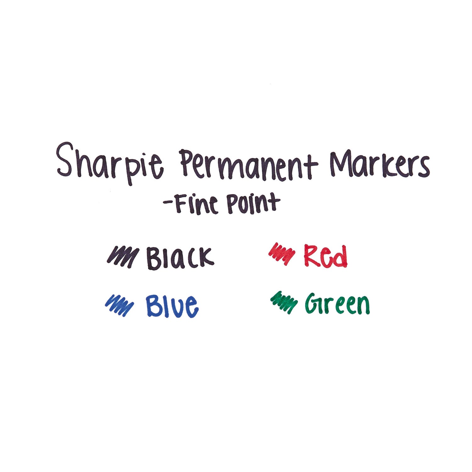 fine-tip-permanent-marker-fine-bullet-tip-assorted-colors-4-set_san30174pp - 4