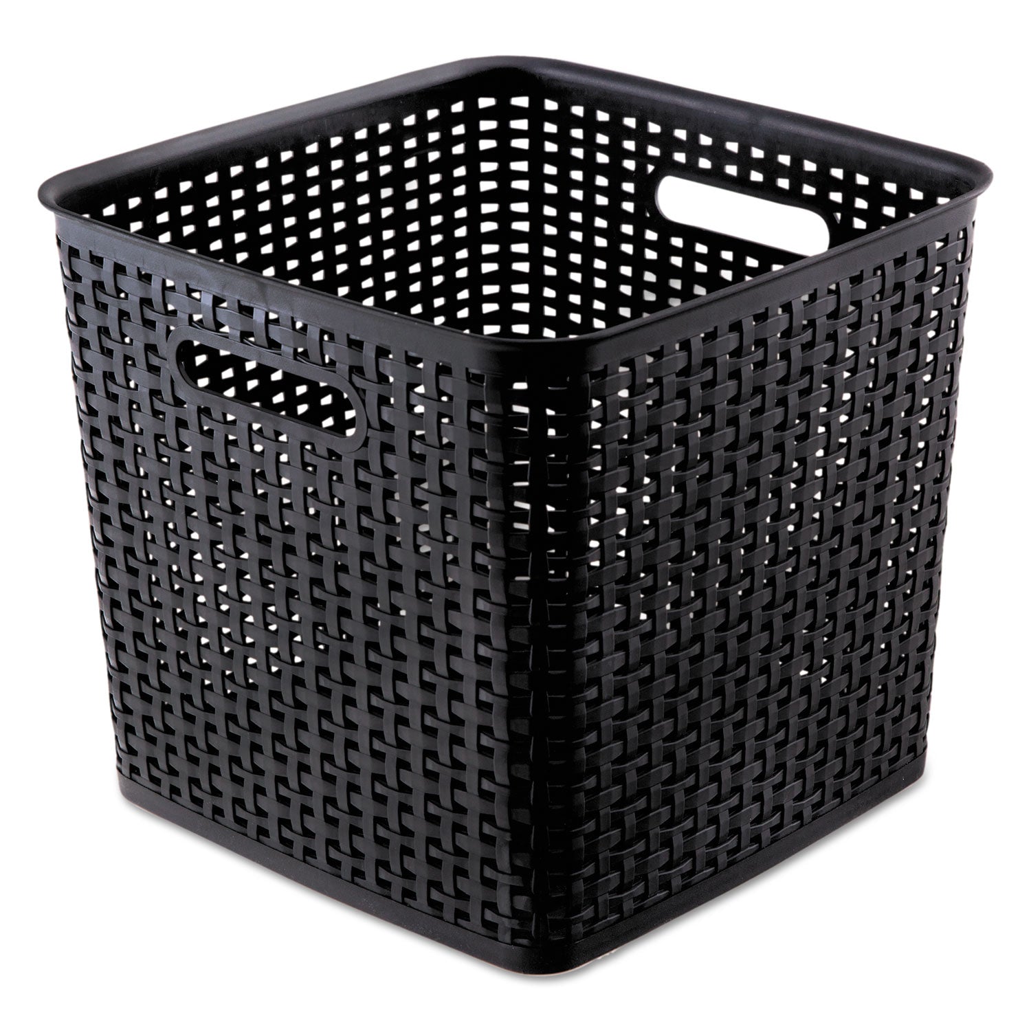 plastic-weave-bin-extra-large-125-x-125-x-1113-black-2-pack_avt40376 - 2