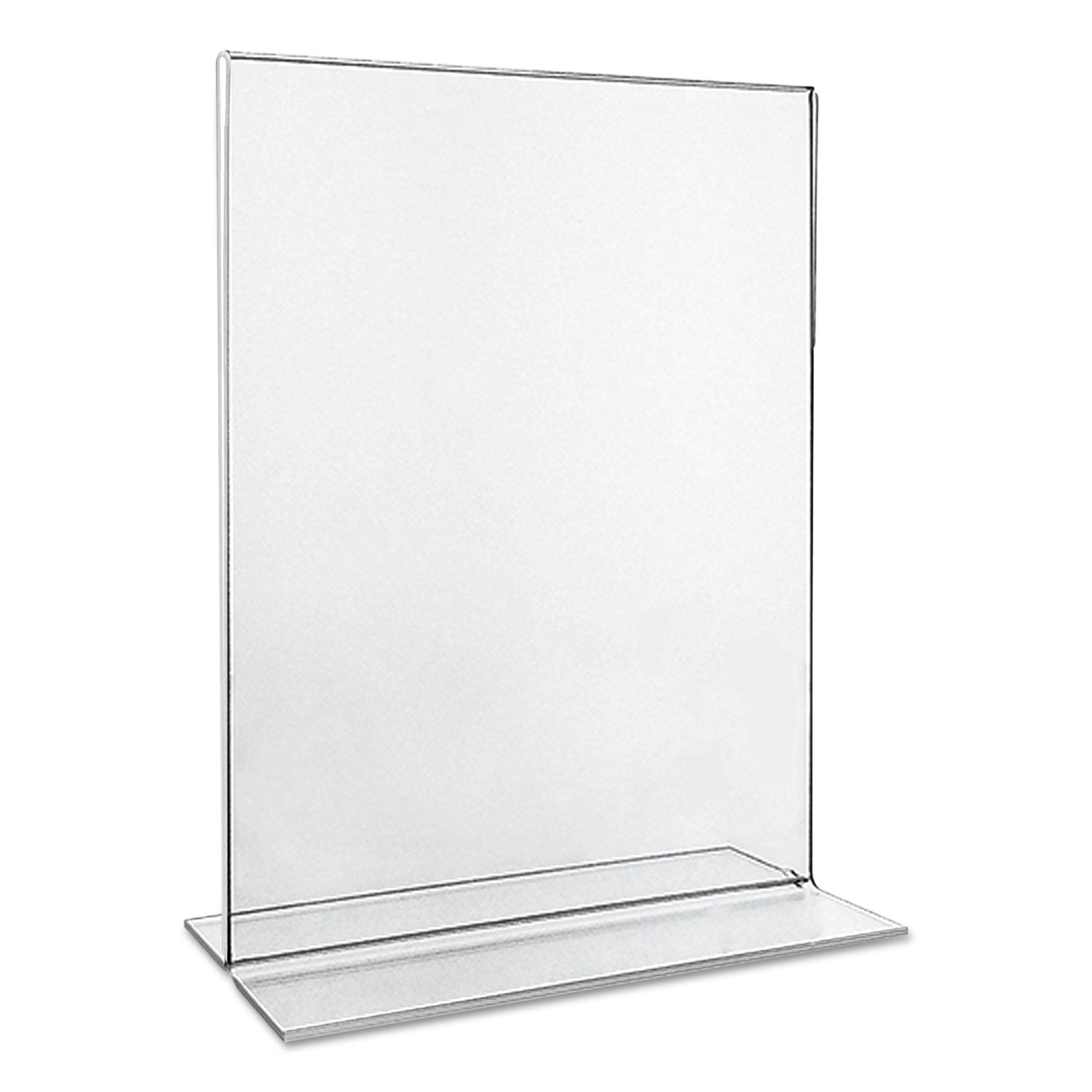 clear-2-sided-t-style-freestanding-frame-85-x-11-2-pack_unv76864 - 2