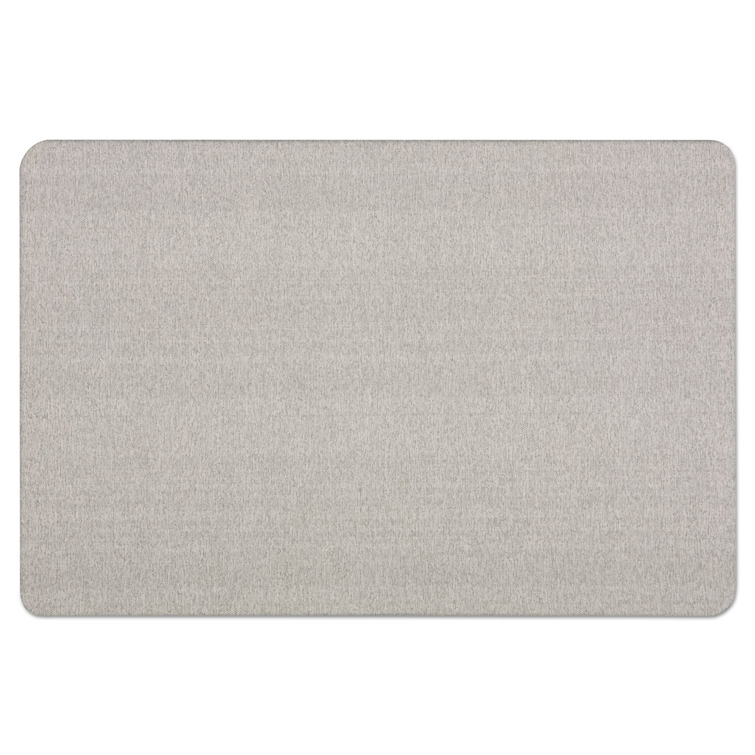 Oval Office Fabric Board, 36 x 24, Gray Surface - 
