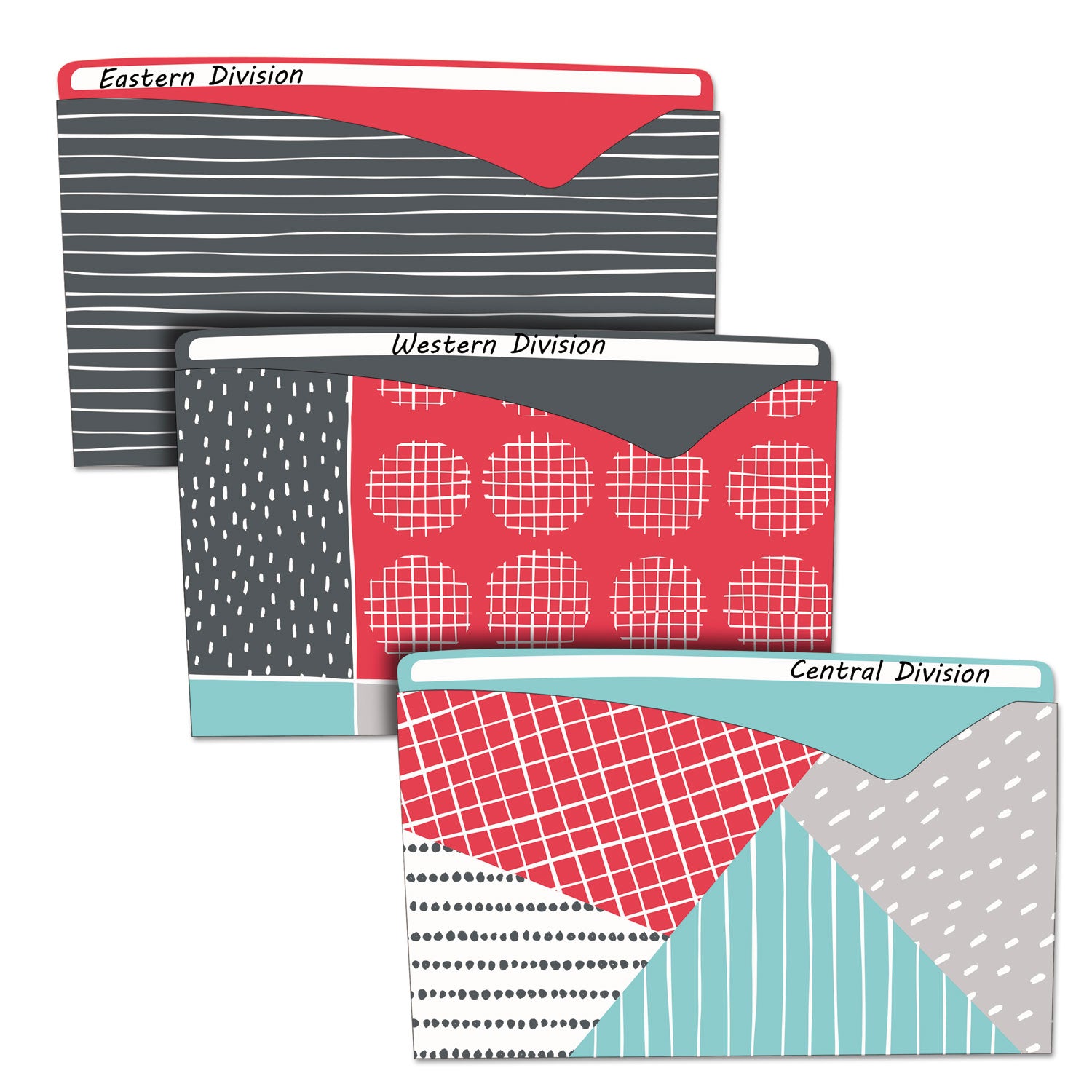 write-on-fashion-poly-file-jackets-straight-tab-letter-size-assorted-colors-6-pack_cli63540 - 1