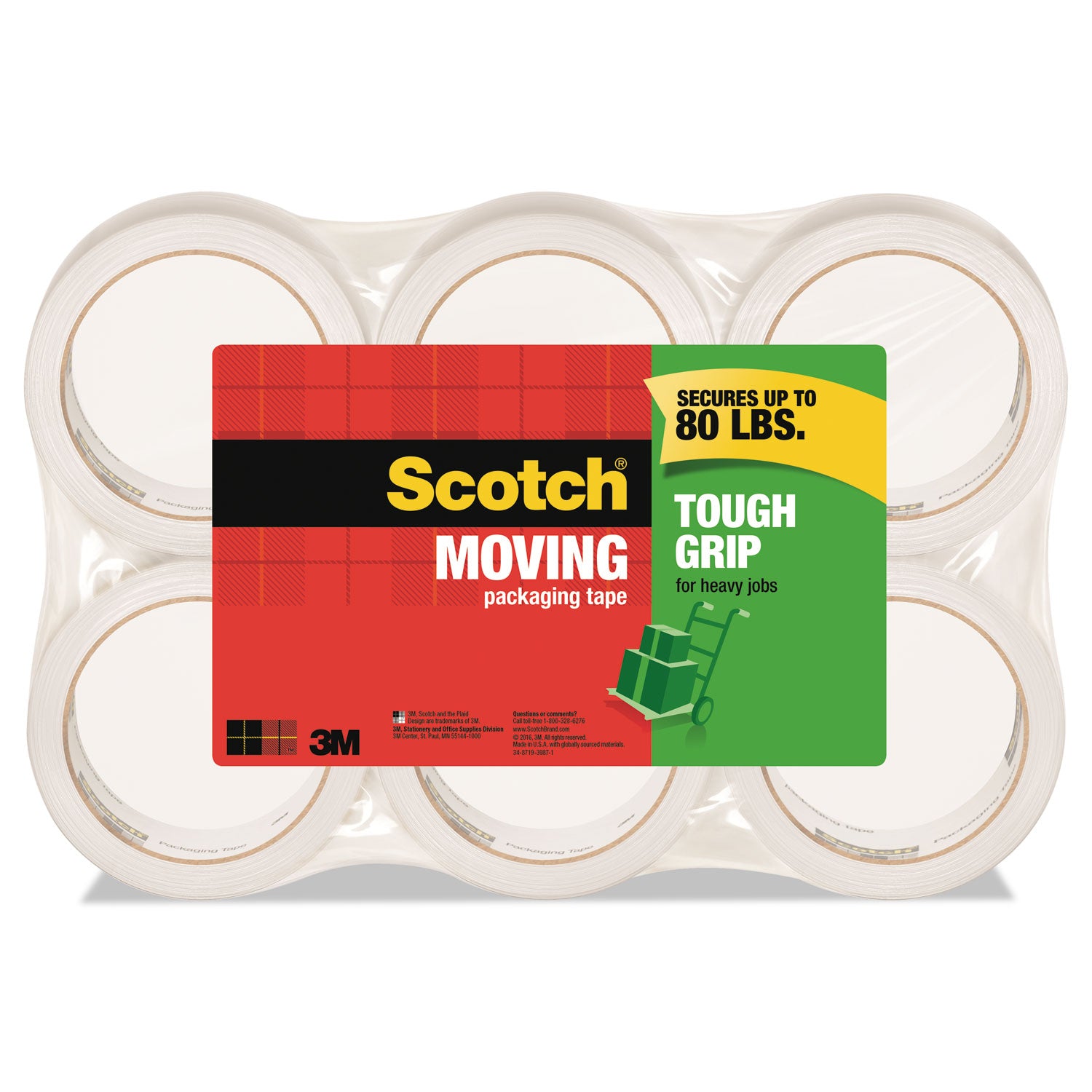 tough-grip-moving-packaging-tape-3-core-188-x-546-yds-clear-6-pack_mmm35006esf - 1