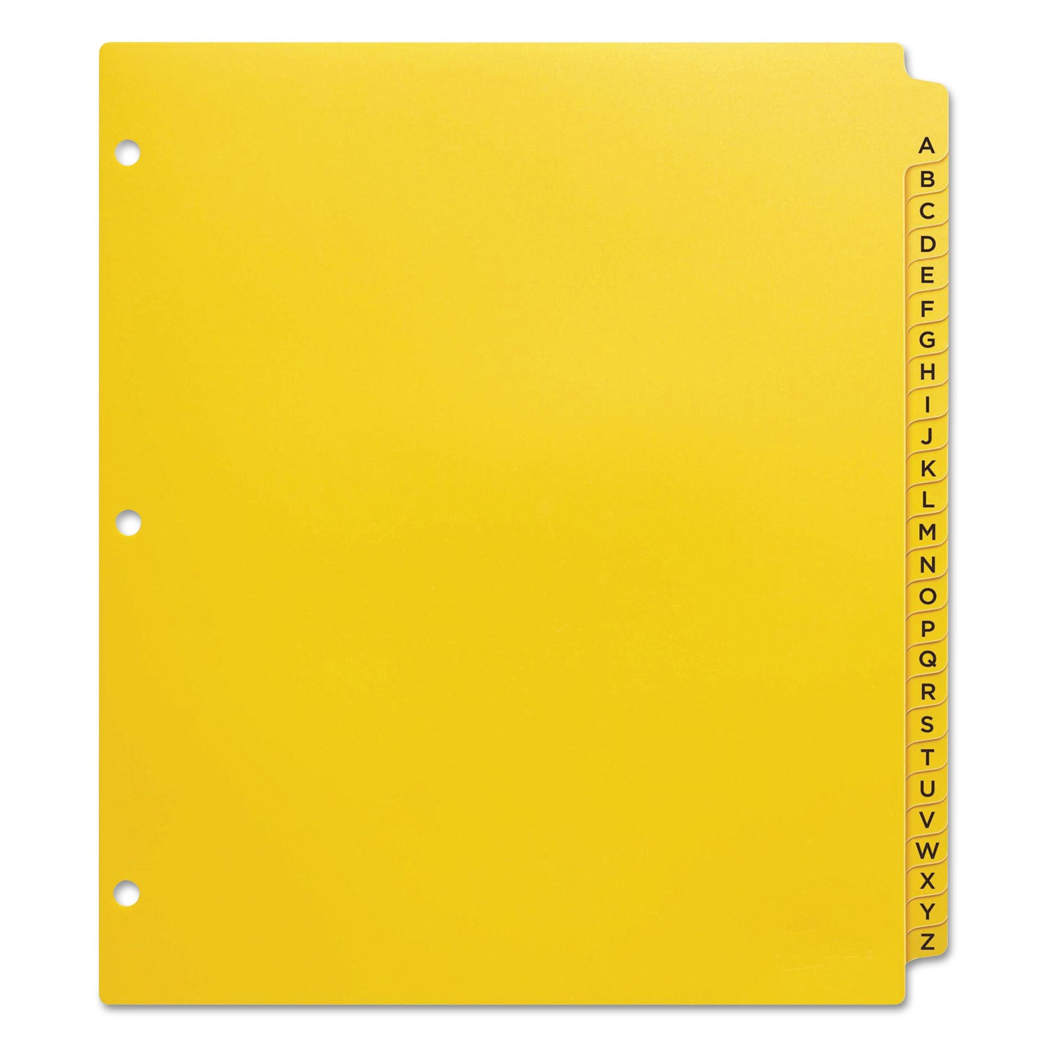 heavy-duty-preprinted-plastic-tab-dividers-26-tab-a-to-z-11-x-9-yellow-1-set_ave23081 - 2