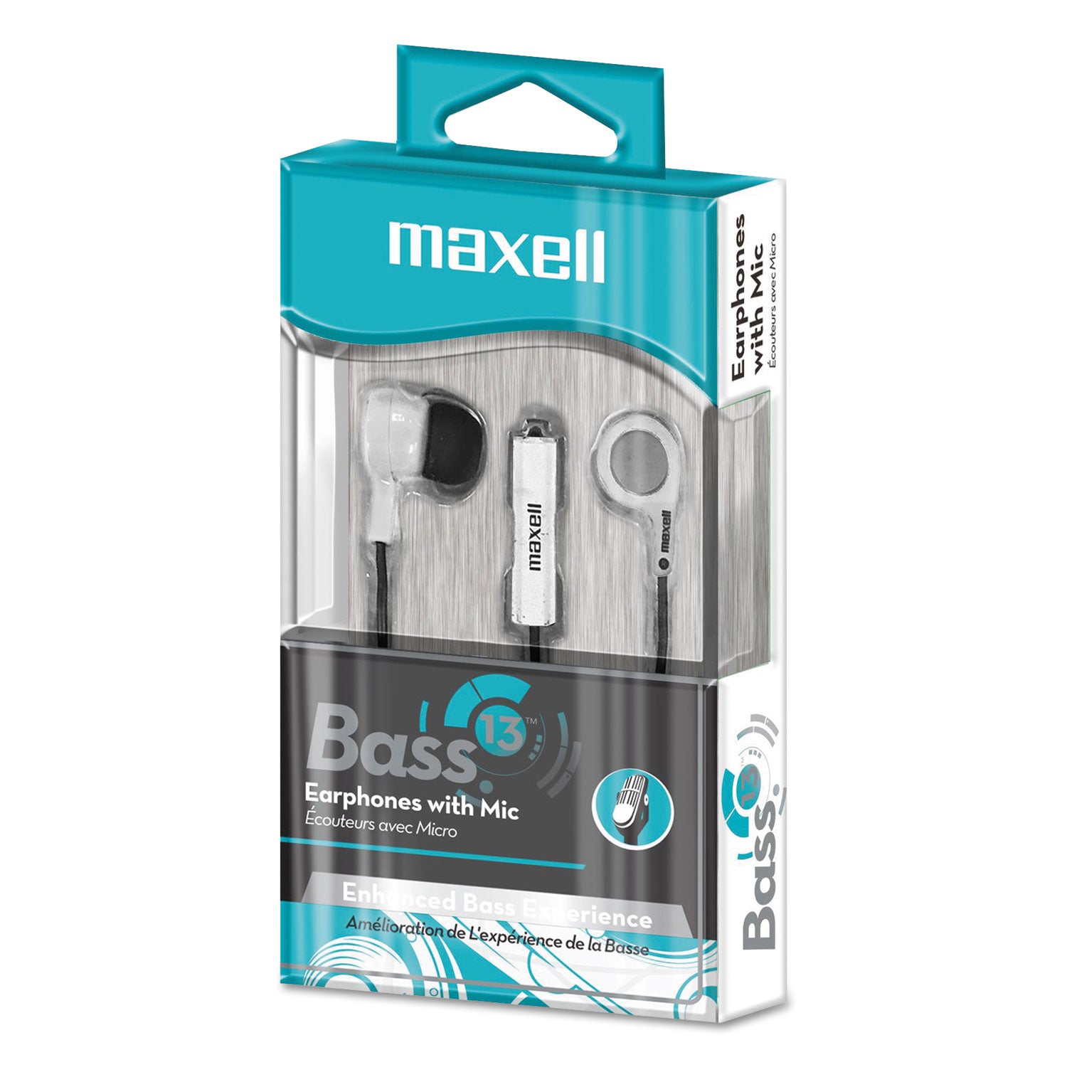 b-13-bass-earbuds-with-microphone-52-cord-white_max199725 - 1