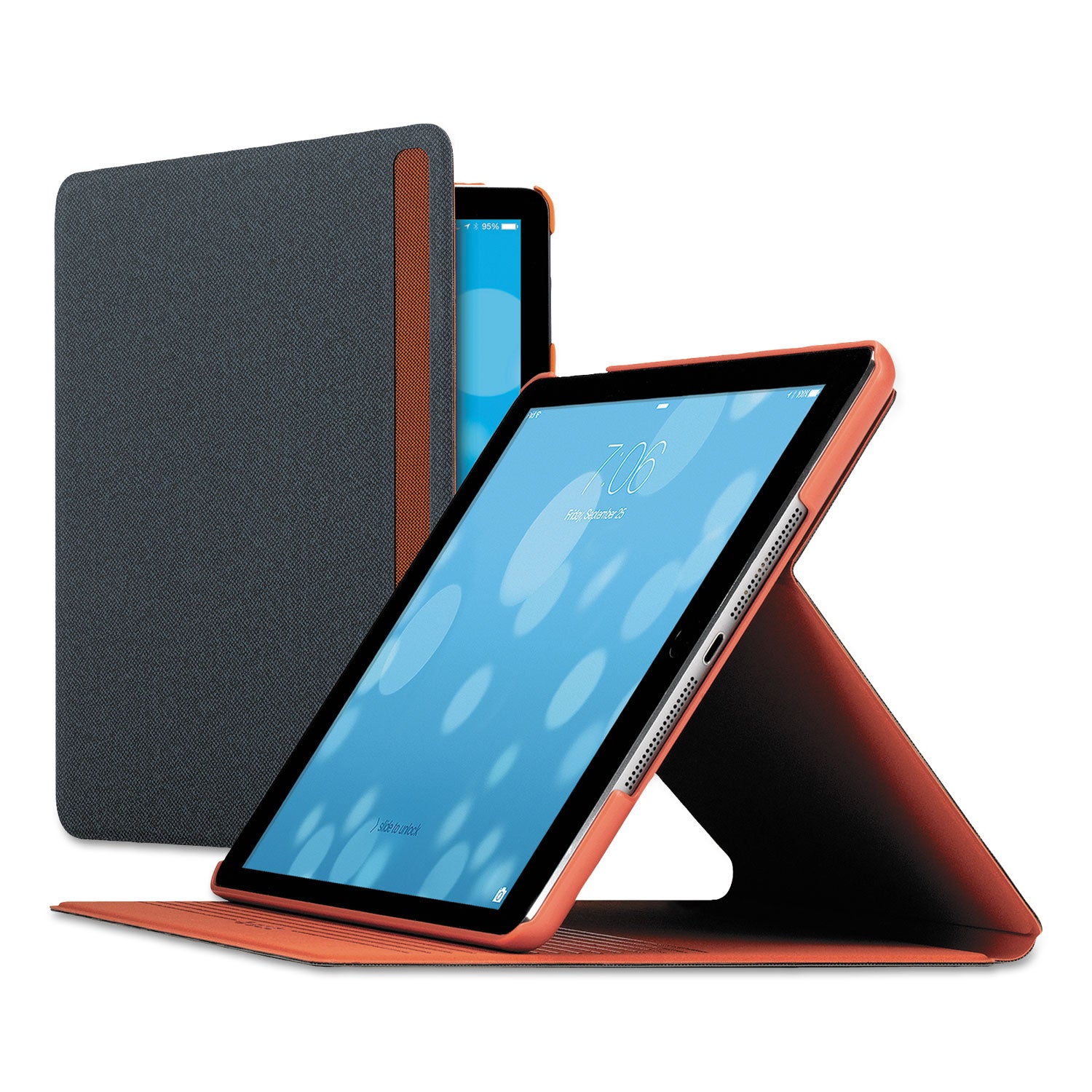 austin-ipad-air-case-polyester-gray-orange_uslipd212610 - 1