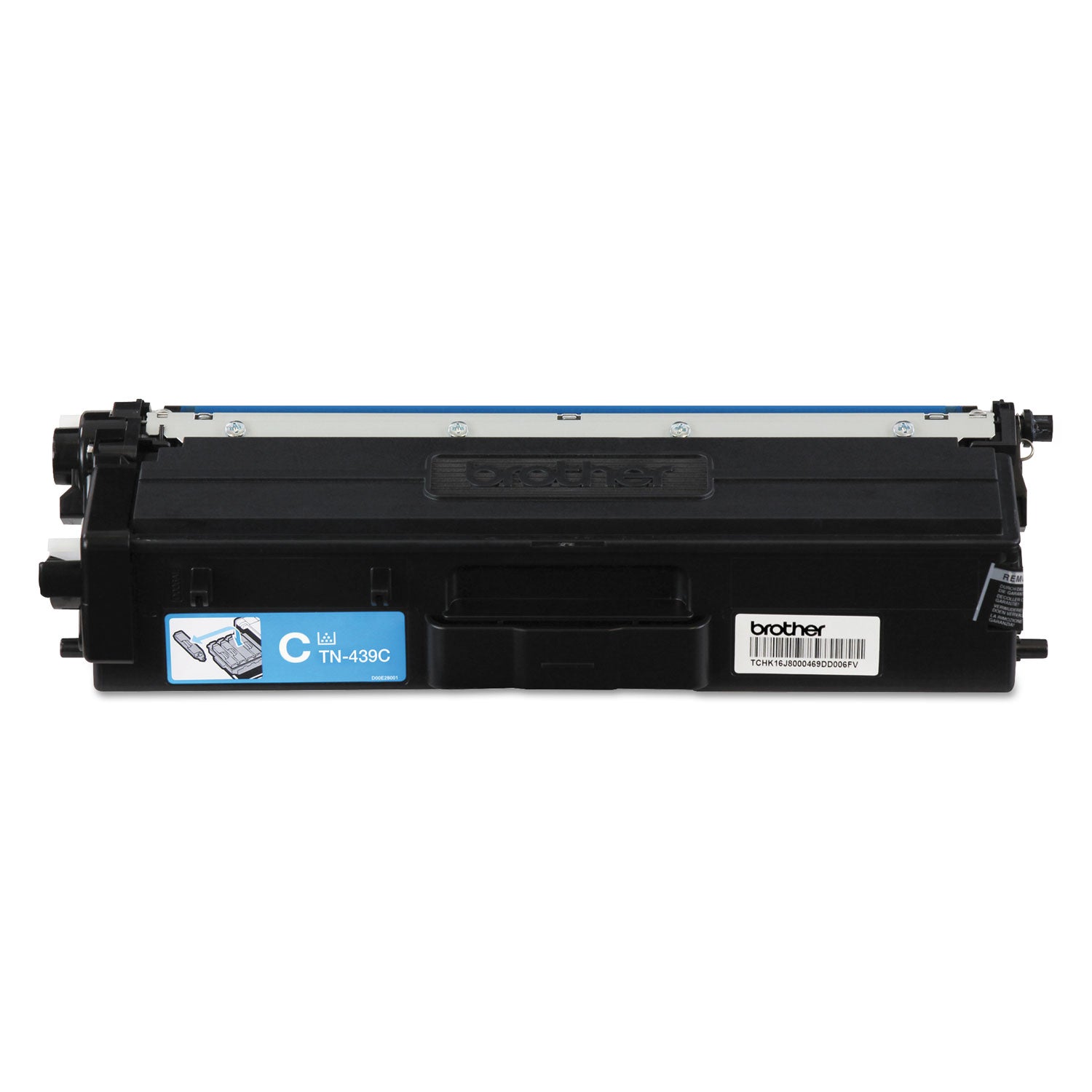 Brother TN439C Original Ultra High Yield Laser Toner Cartridge - Cyan - 1 Each - 9000 Pages