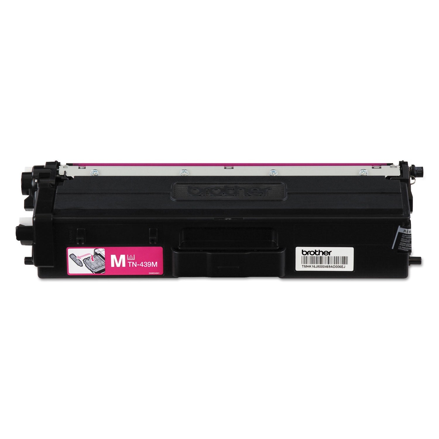 Brother TN439M Original Ultra High Yield Laser Toner Cartridge - Magenta - 1 Each - 9000 Pages