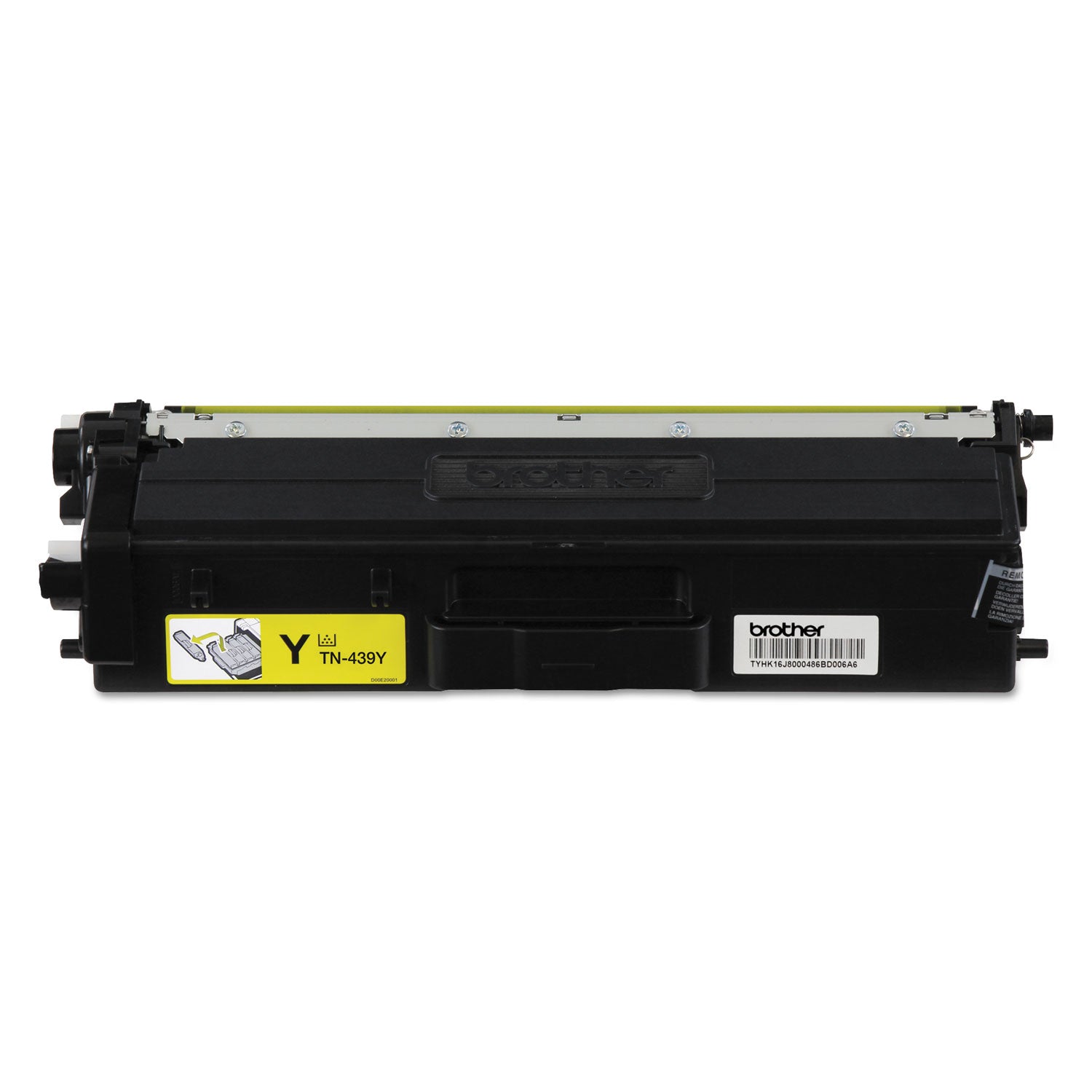 Brother TN439Y Original Ultra High Yield Laser Toner Cartridge - Yellow - 1 Each - 9000 Pages