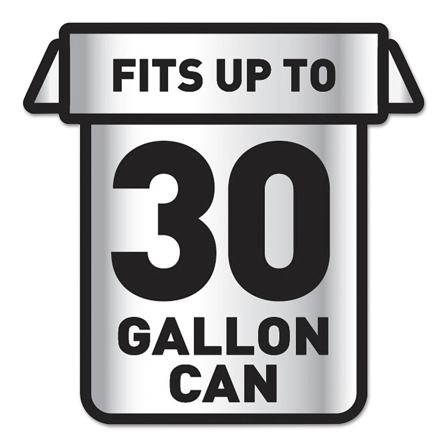 forceflexplus-drawstring-large-trash-bags-30-gal-105-mil-30-x-32-black-70-box_clo70358 - 3