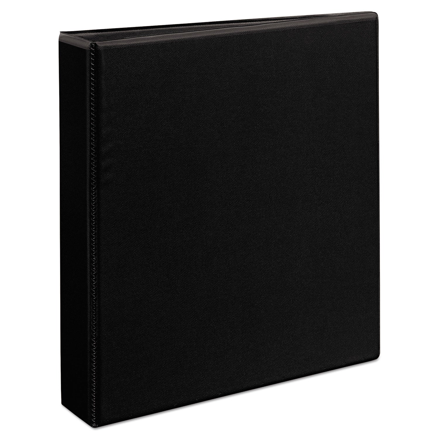 Heavy-Duty Non Stick View Binder with DuraHinge and Slant Rings, 3 Rings, 1.5" Capacity, 11 x 8.5, Black, (5400) - 