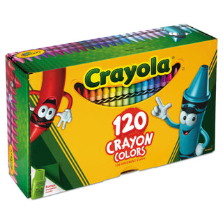 Crayola 120 Crayons - Assorted - 120 / Box