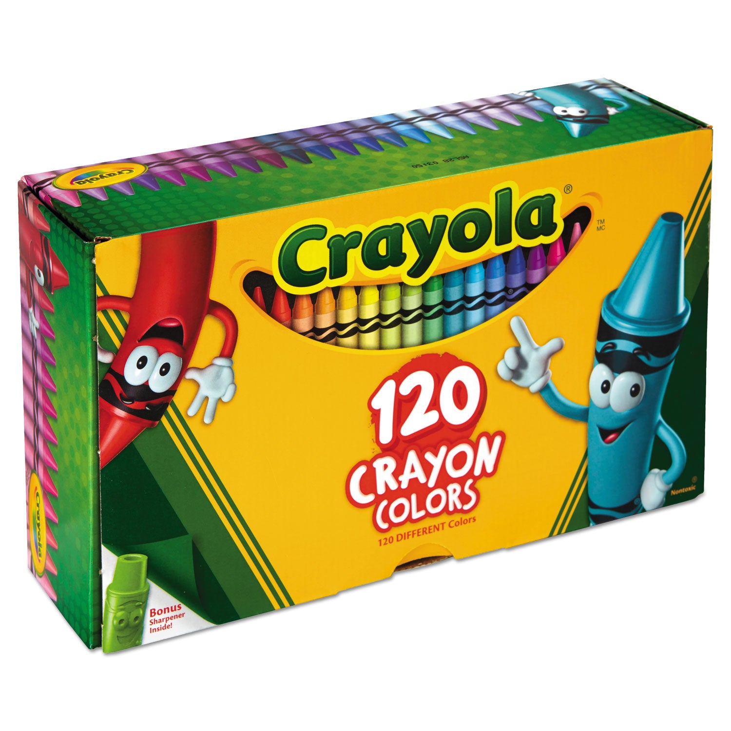 Crayola 120 Crayons - Assorted - 120 / Box