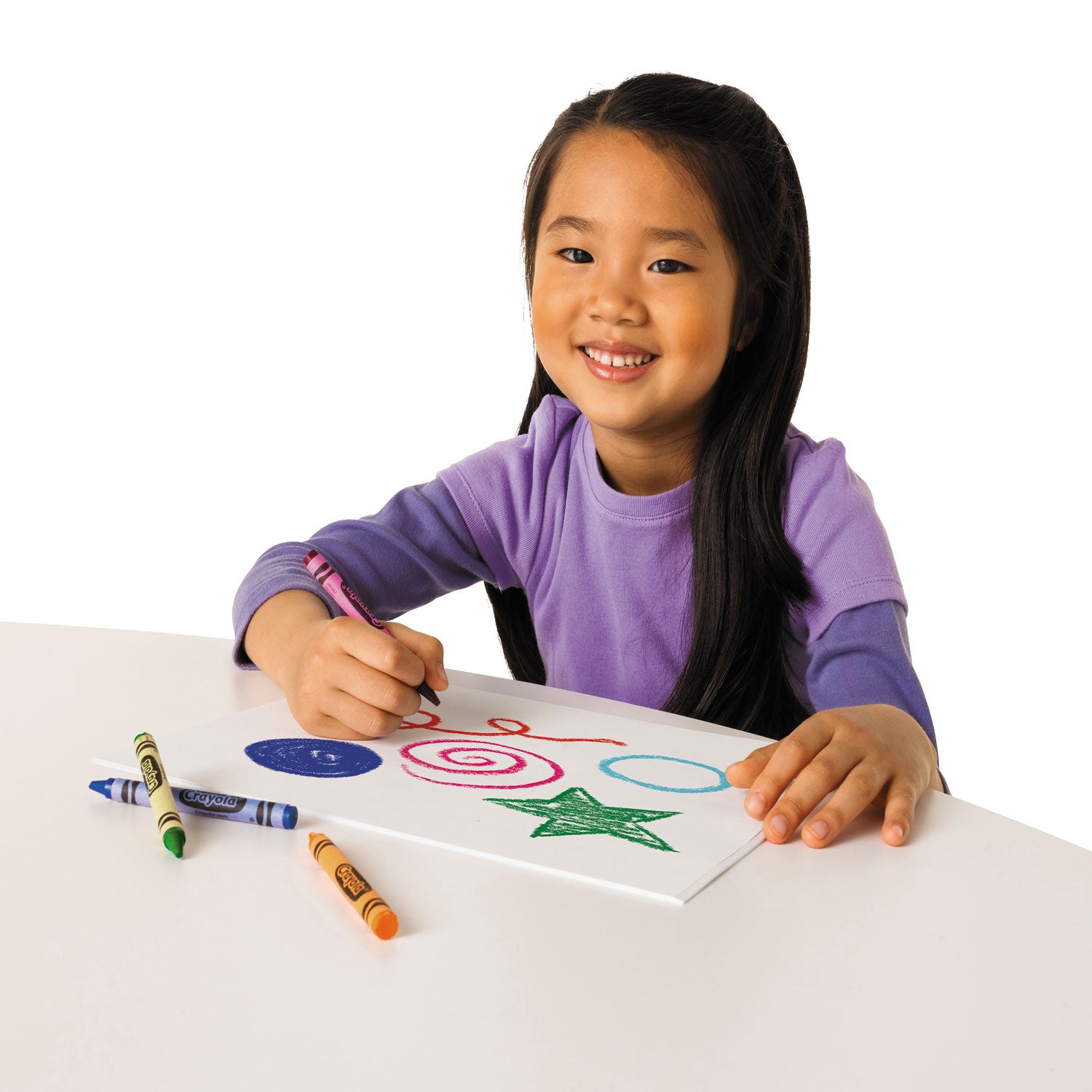 Classpack Regular Crayons, 16 Colors, 800/Box - 