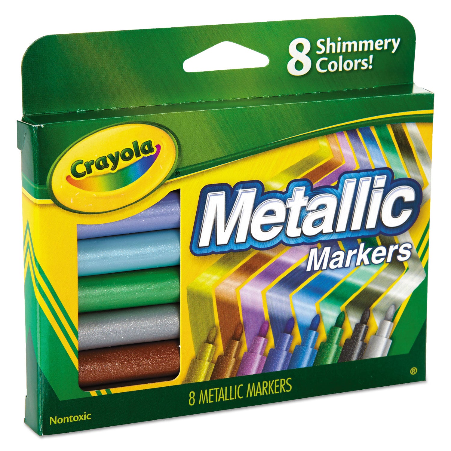 metallic-markers-medium-bullet-tip-assorted-colors-8-set_cyo588628 - 2