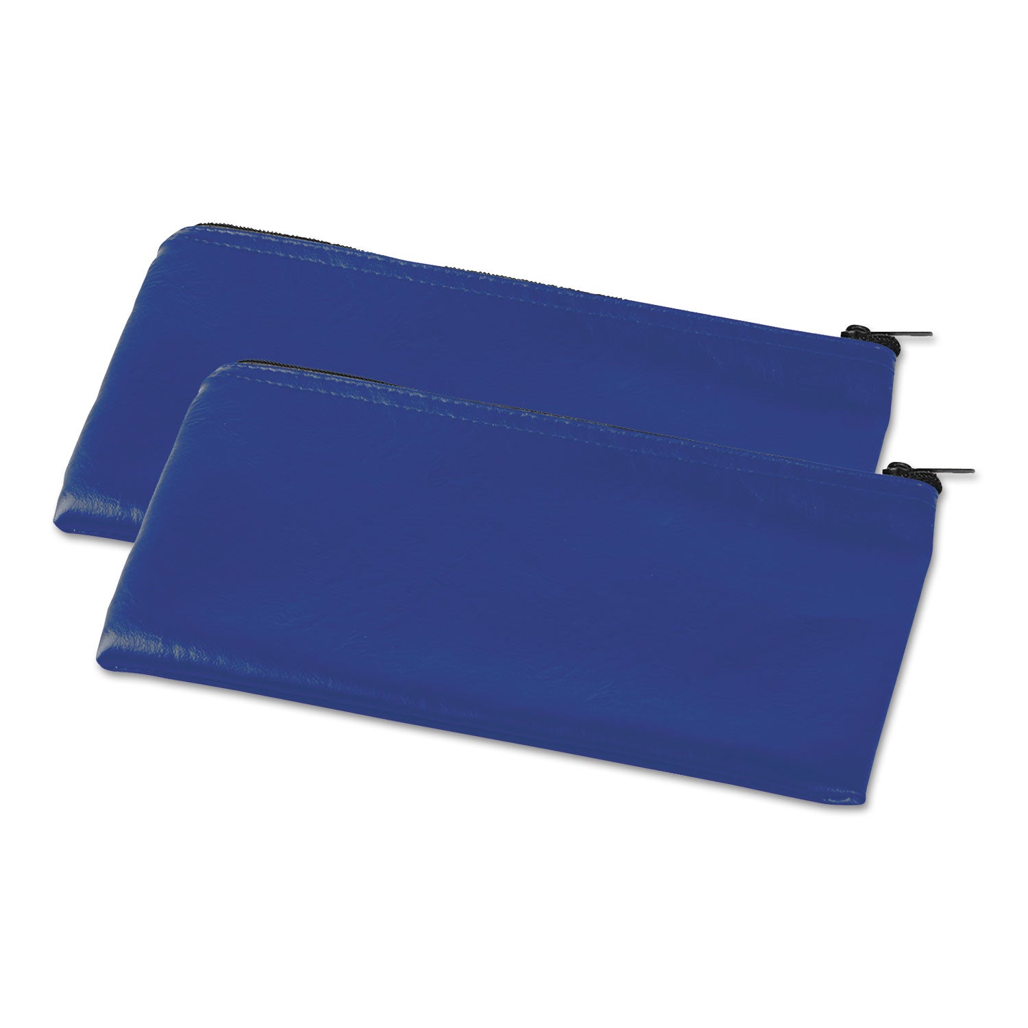zippered-wallets-cases-leatherette-pu-11-x-6-blue-2-pack_unv69020 - 1