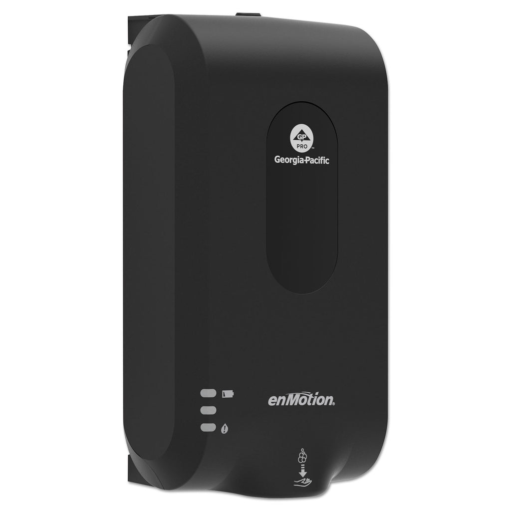 enMotion Gen2 Automated Touchless Soap & Sanitizer Dispenser - Automatic - Wall Mountable, Touch-free - Black - 1 / Carton