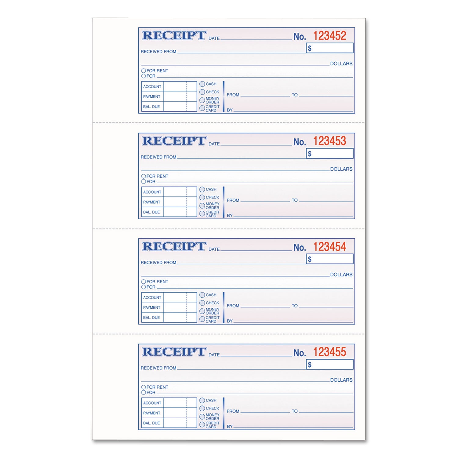 tops-3-part-hardbound-receipt-book-three-part-carbonless-7-x-275-4-forms-sheet-200-forms-total_abftch1185 - 1