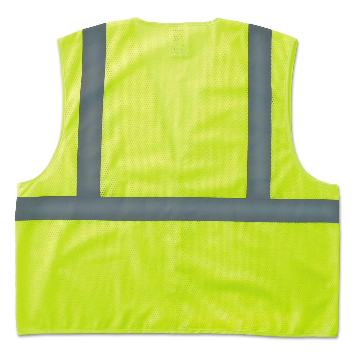 GloWear 8205HL Type R Class 2 Super Econo Mesh Safety Vest, Small/Medium, Lime - 