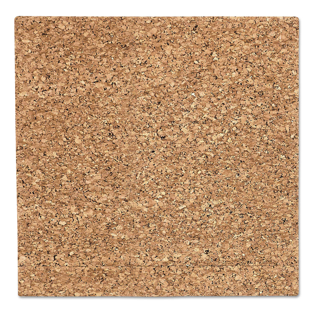 idesign-frameless-cork-bulletin-board-18-x-18-tan-surface_ice35016 - 1