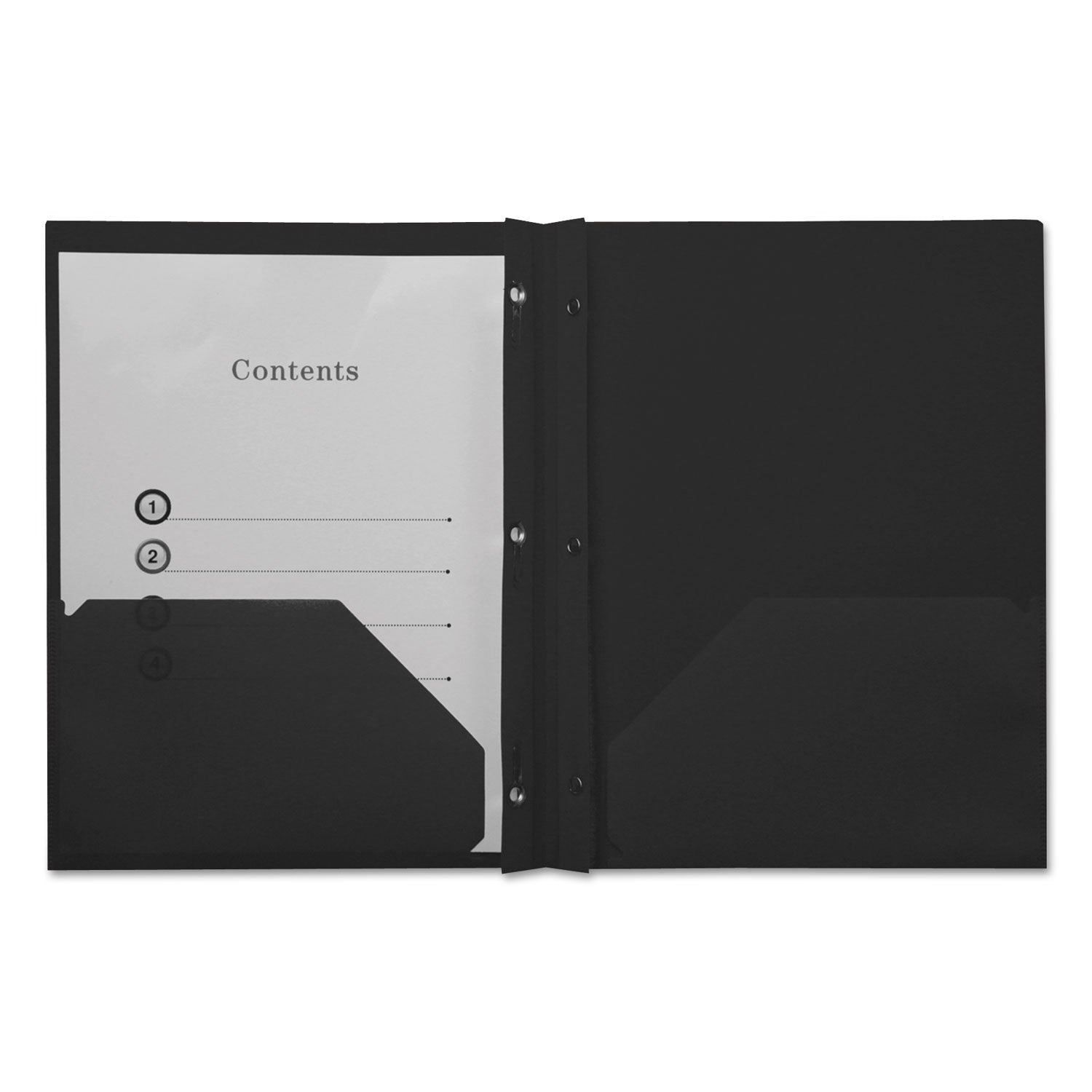 plastic-twin-pocket-report-covers-three-prong-fastener-11-x-85-black-black-10-pack_unv20550 - 1