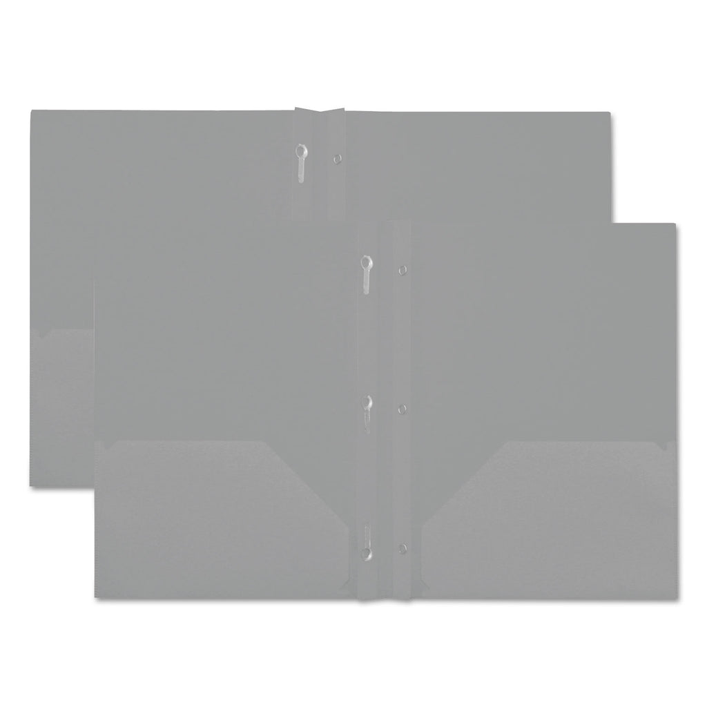 plastic-twin-pocket-report-covers-with-three-prong-fastener-11-x-85-white-white-10-pack_unv20554 - 2