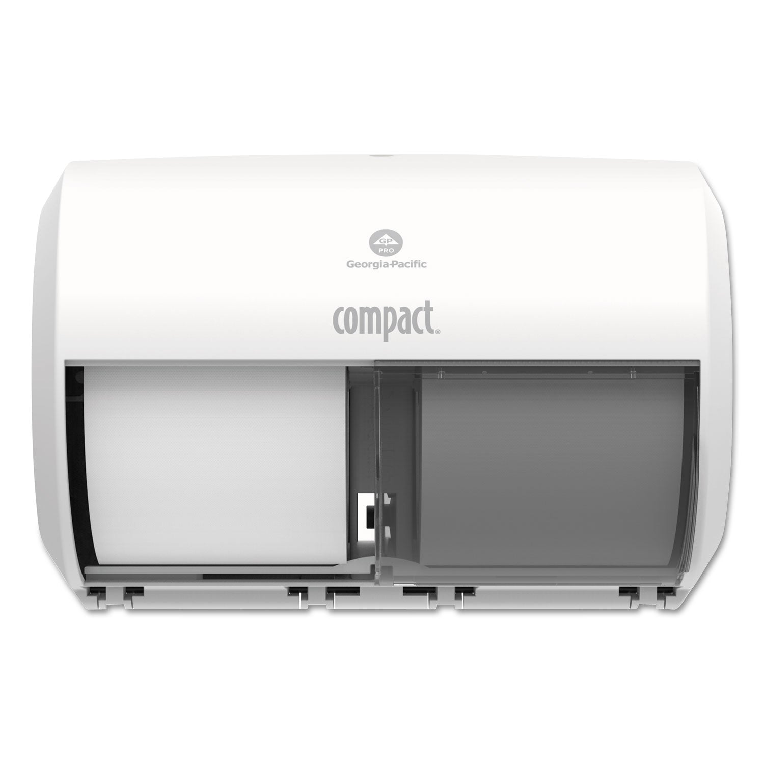 compact-coreless-side-by-side-2-roll-tissue-dispenser-1131-x-769-x-8-white_gpc56797a - 1