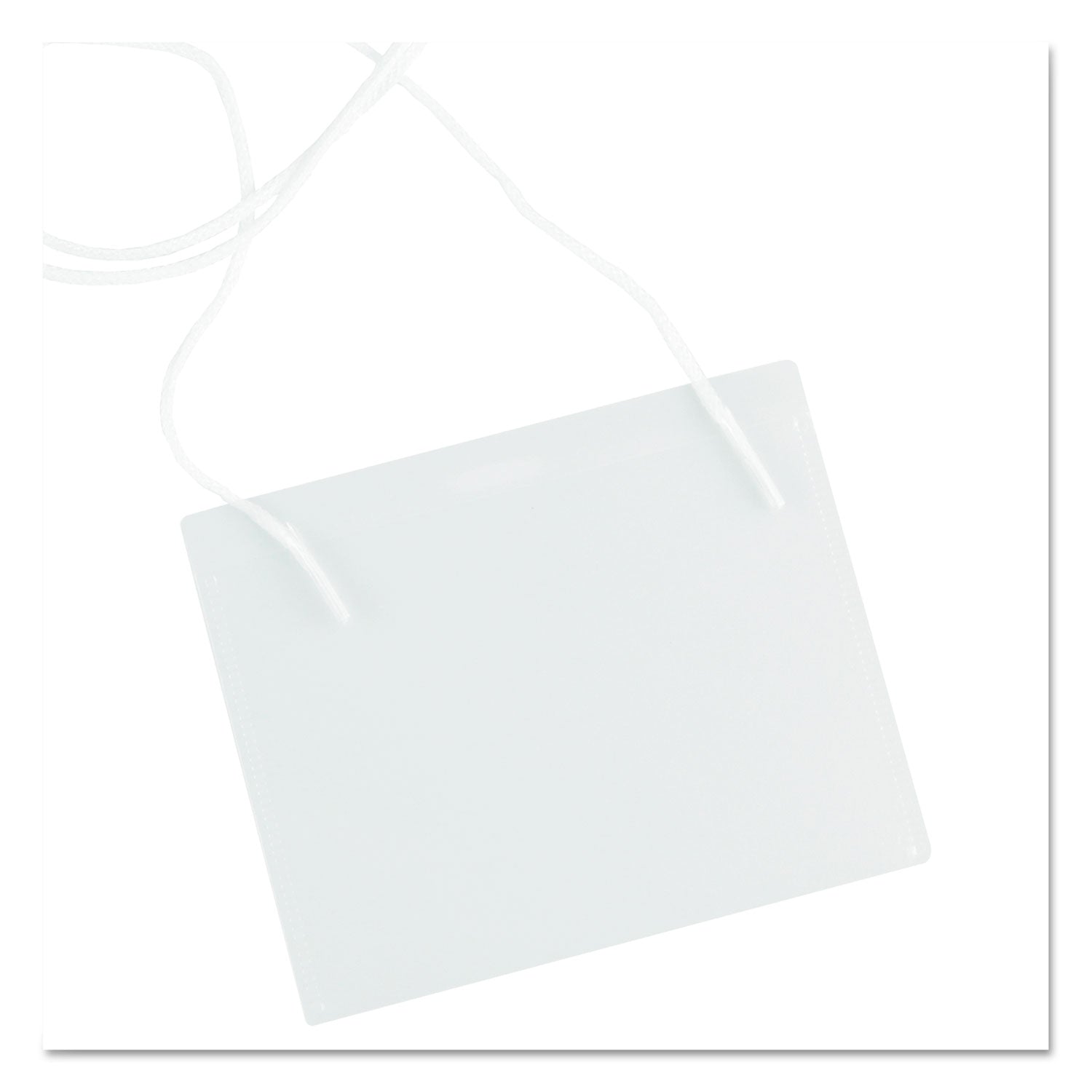 clear-badge-holders-w-neck-lanyards-3-x-4-white-inserts-100-box_unv56005 - 4