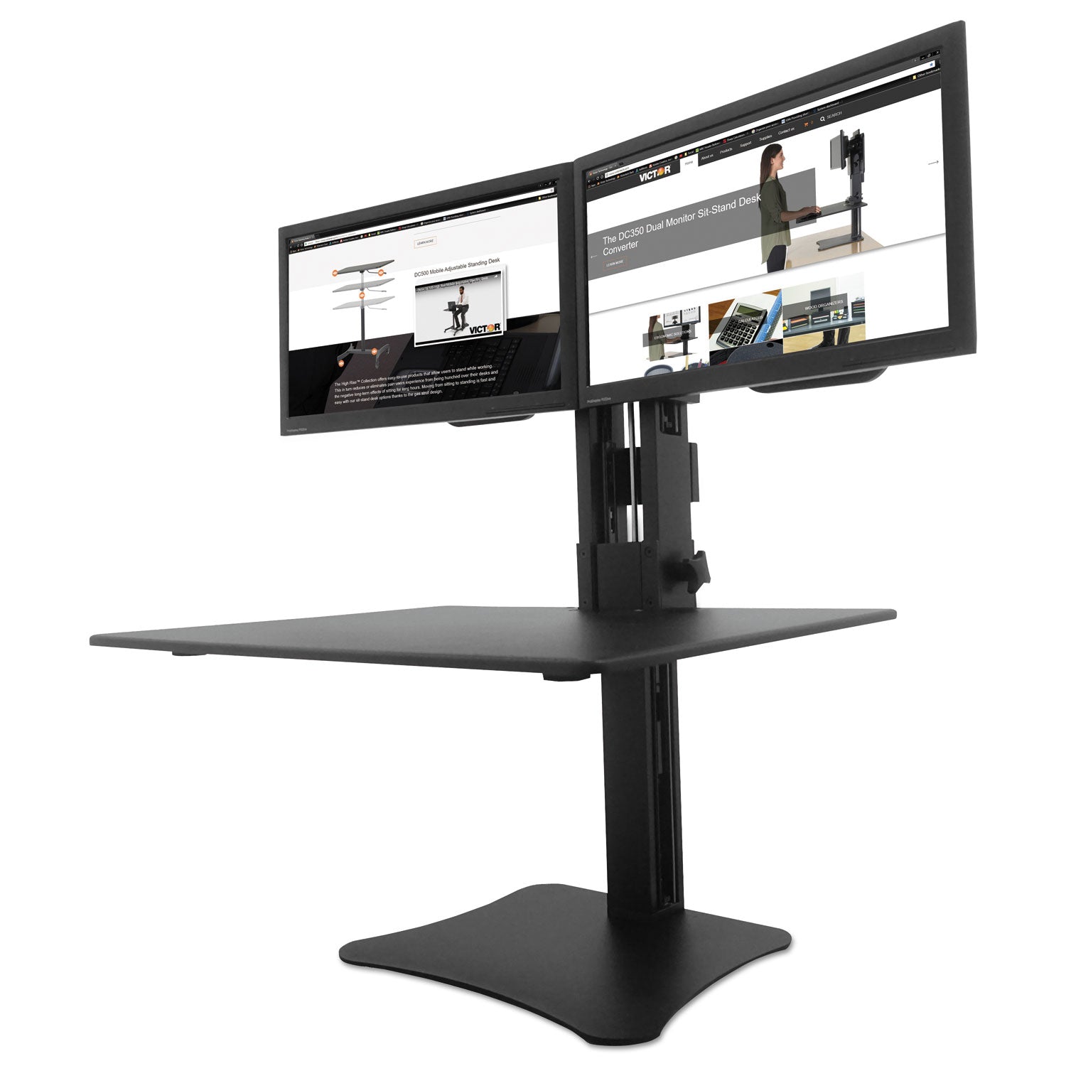 high-rise-dual-monitor-standing-desk-workstation-28-x-23-x-105-to-155-black_vctdc350a - 1