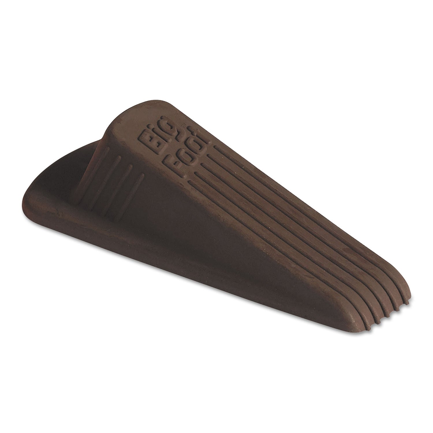 big-foot-doorstop-no-slip-rubber-225w-x-475d-x-125h-brown-12-box_mas00985 - 1