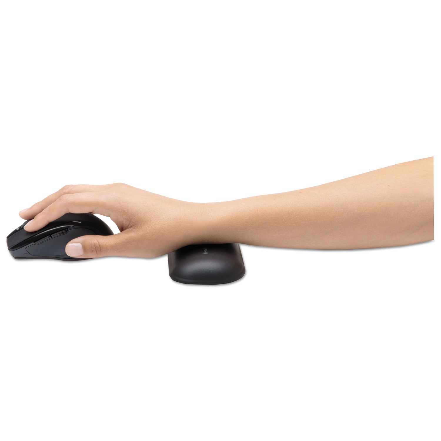 ErgoSoft Wrist Rest for Standard Mouse, 8.7 x 7.8, Black - 2