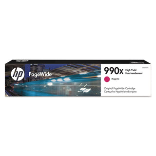 HP 990X, (M0J93AN) High-Yield Magenta Original PageWide Cartridge