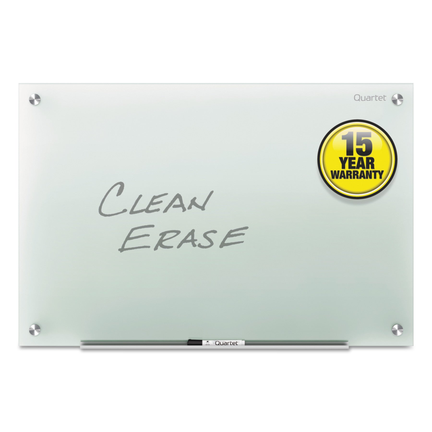 Infinity Glass Marker Board, 24 x 18, Frosted Surface - 