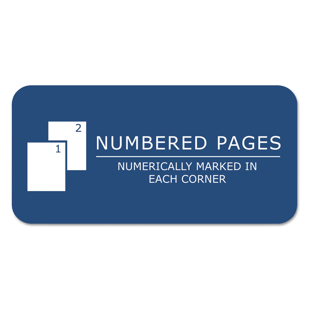 Lab Research Notebook, Quadrille Rule (5 sq/in), Black Cover, (72) 11.25 x 8.75 Sheets