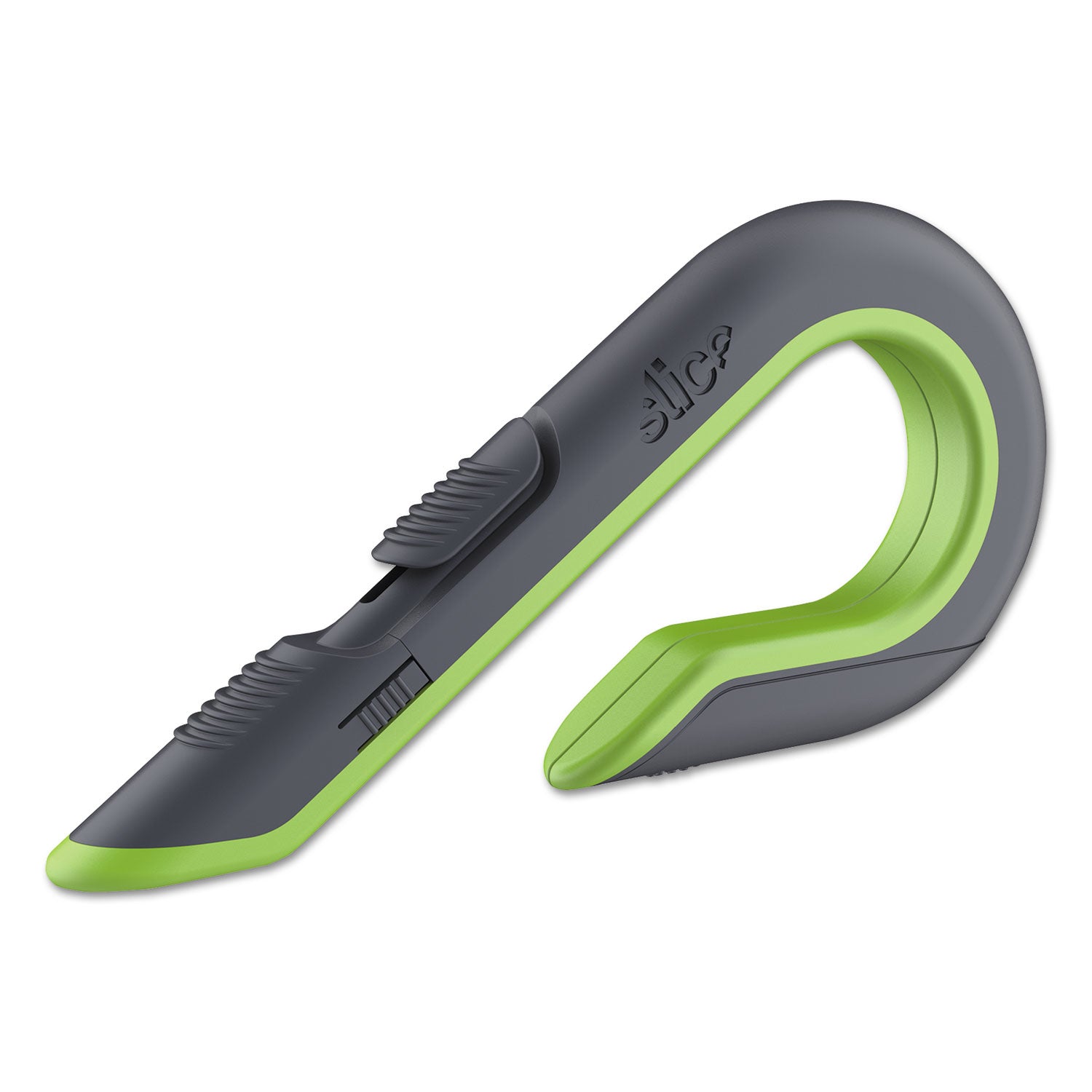 box-cutters-double-sided-replaceable-129-stainless-steel-blade-7-nylon-handle-gray-green_sli10503 - 3