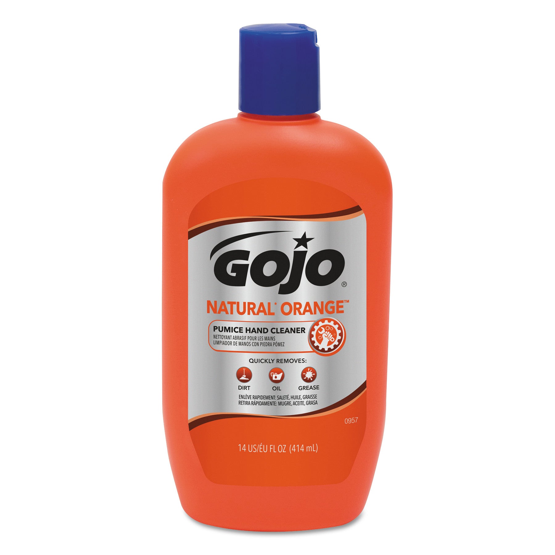 natural-orange-pumice-hand-cleaner-citrus-14-oz-bottle-12-carton_goj095712ct - 1