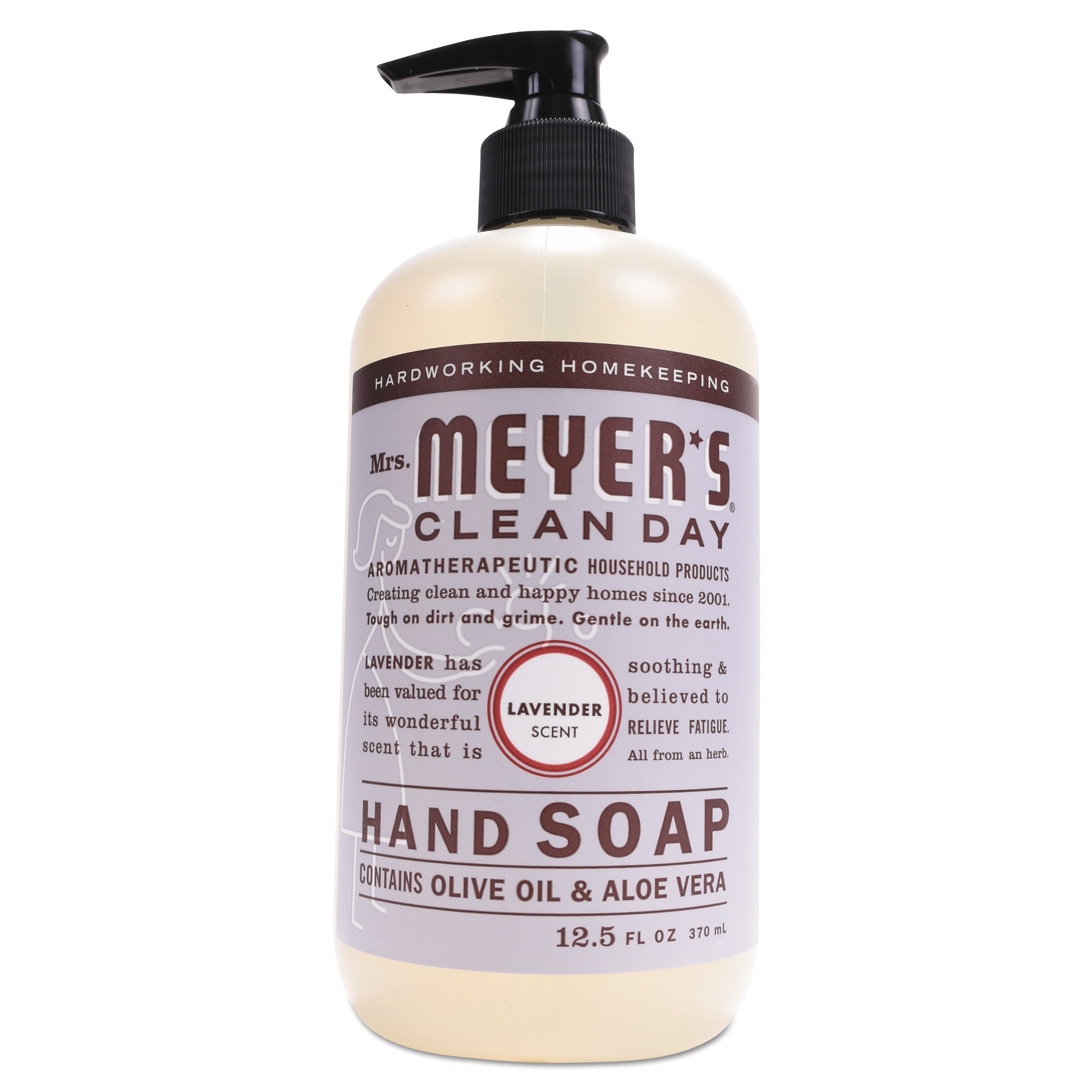 clean-day-liquid-hand-soap-lavender-125-oz-6-carton_sjn651311 - 1