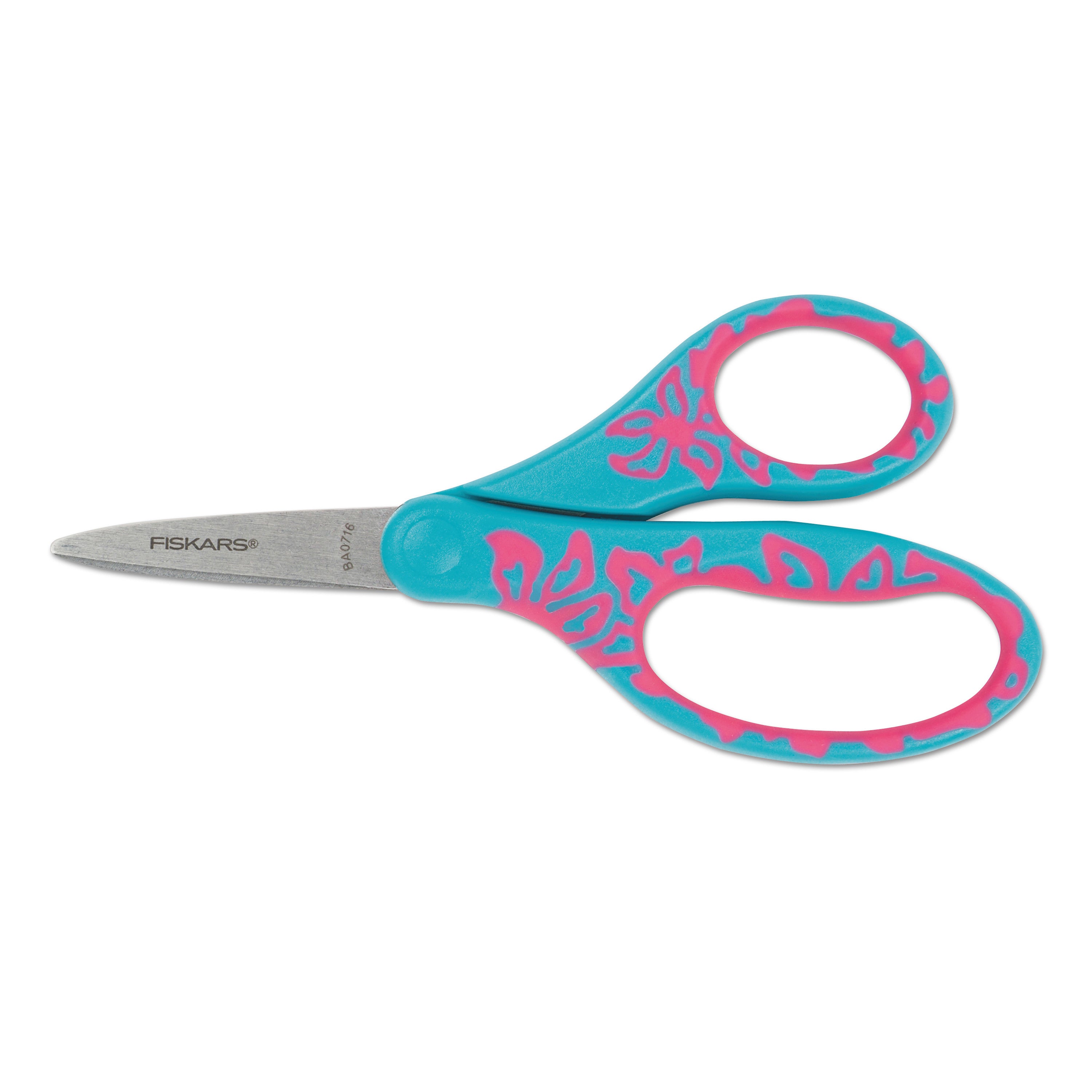 kids-student-softgrip-scissors-pointed-tip-5-long-175-cut-length-assorted-straight-handles_fsk1943301020 - 1