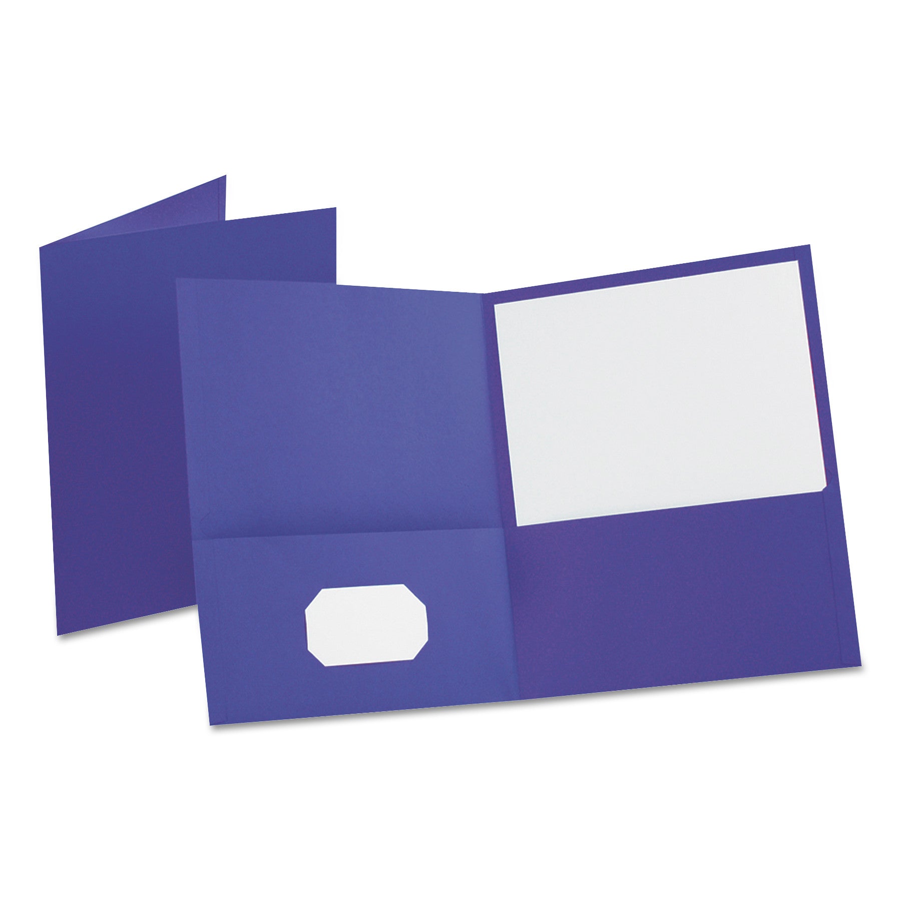 leatherette-two-pocket-portfolio-85-x-11-purple-purple-10-pack_oxf57583 - 1