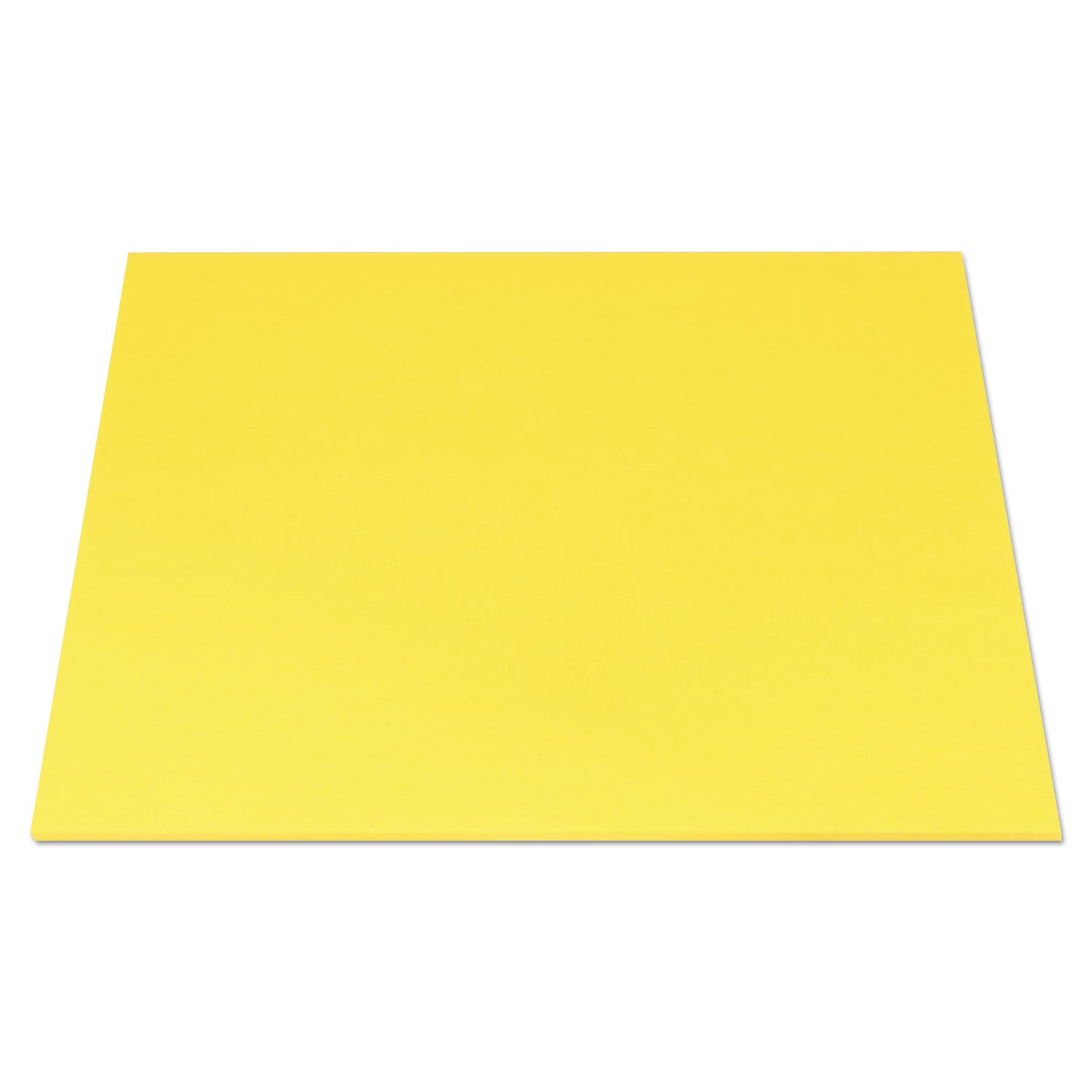 Big Notes, Unruled, 11 x 11, Yellow, 30 Sheets