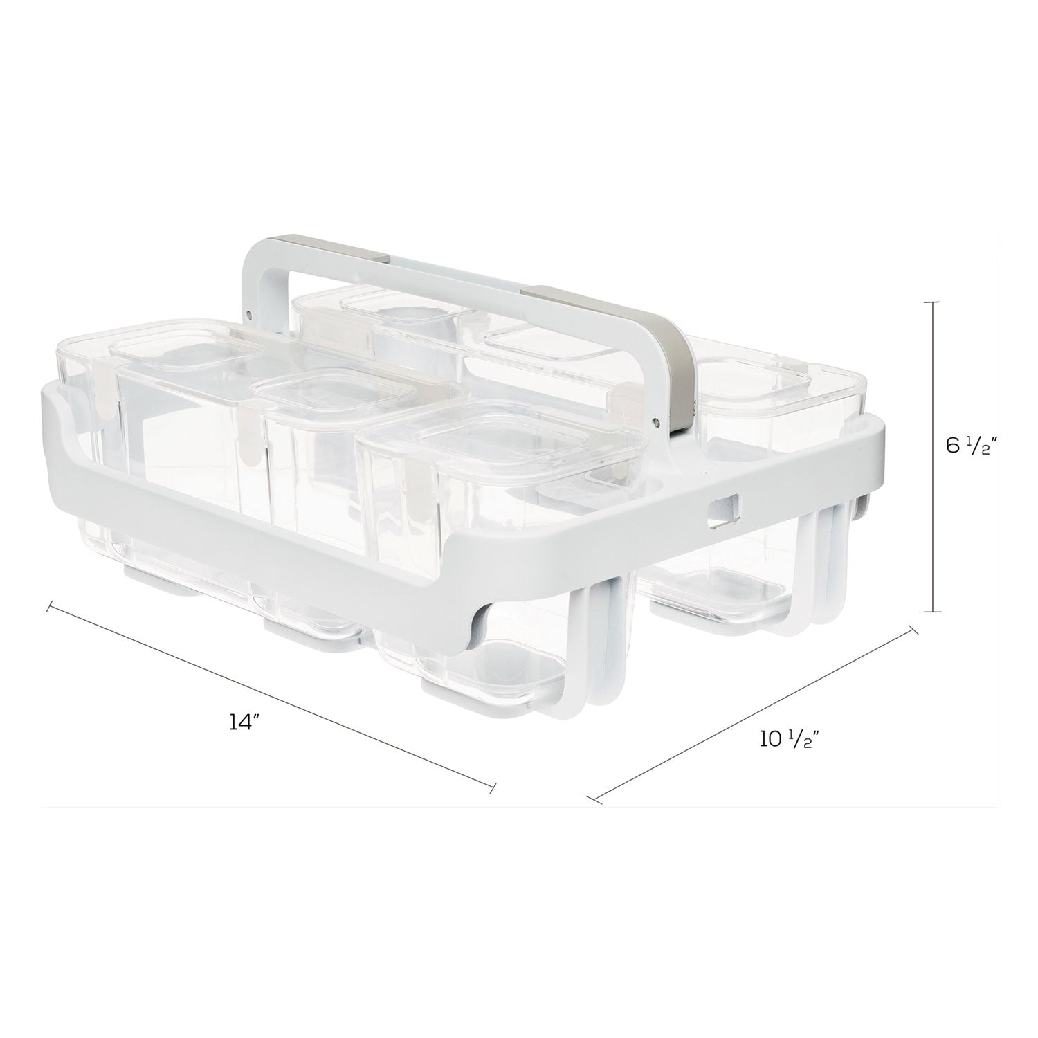 stackable-caddy-organizer-with-s-m-and-l-containers-plastic-105-x-14-x-65-white-caddy-clear-containers_def29003 - 6