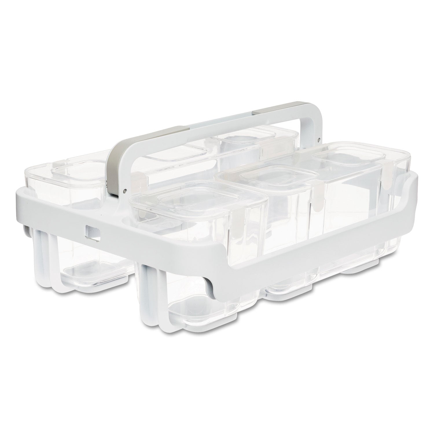 stackable-caddy-organizer-with-s-m-and-l-containers-plastic-105-x-14-x-65-white-caddy-clear-containers_def29003 - 8