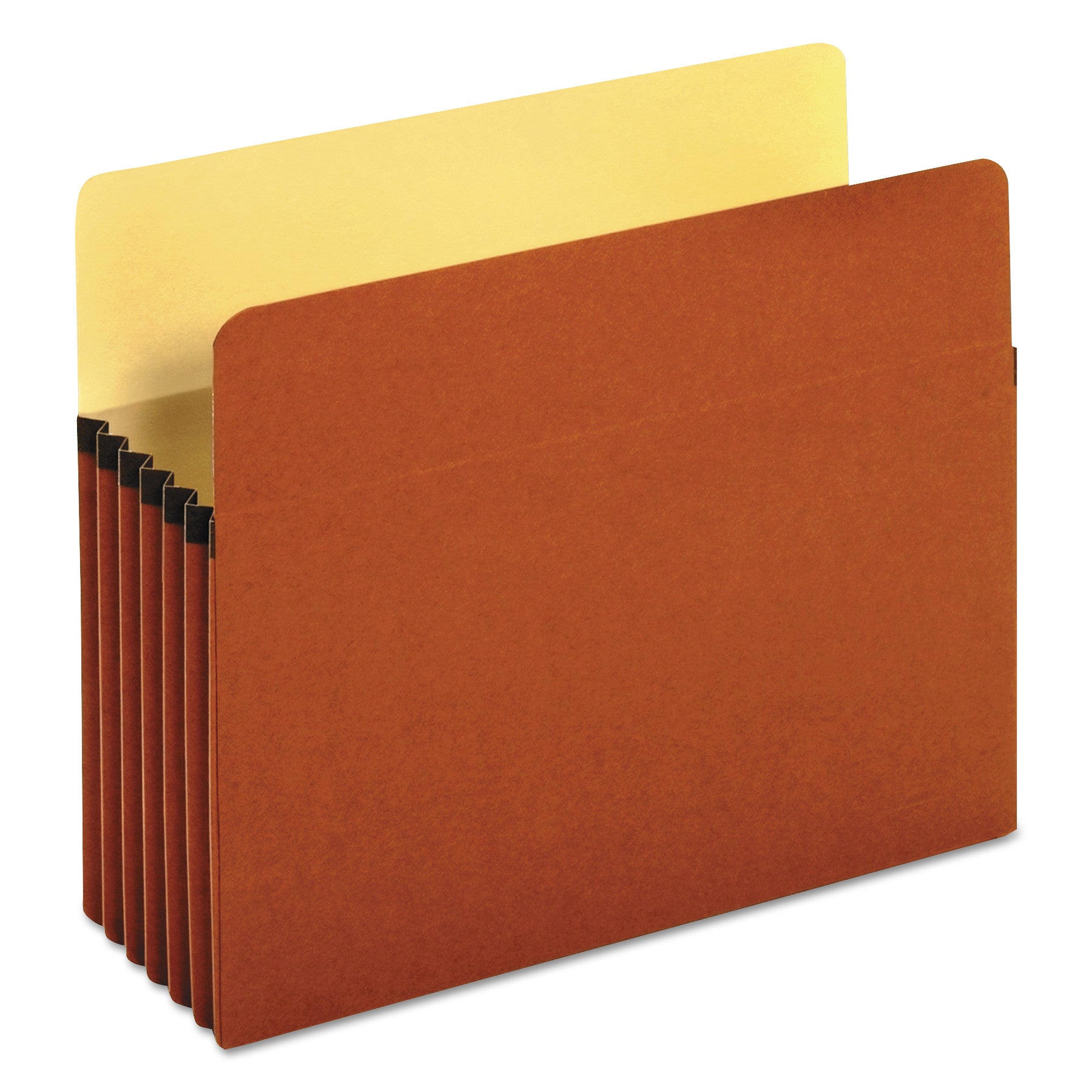 Redrope Expanding File Pockets, 5.25" Expansion, Letter Size, Redrope, 10/Box - 