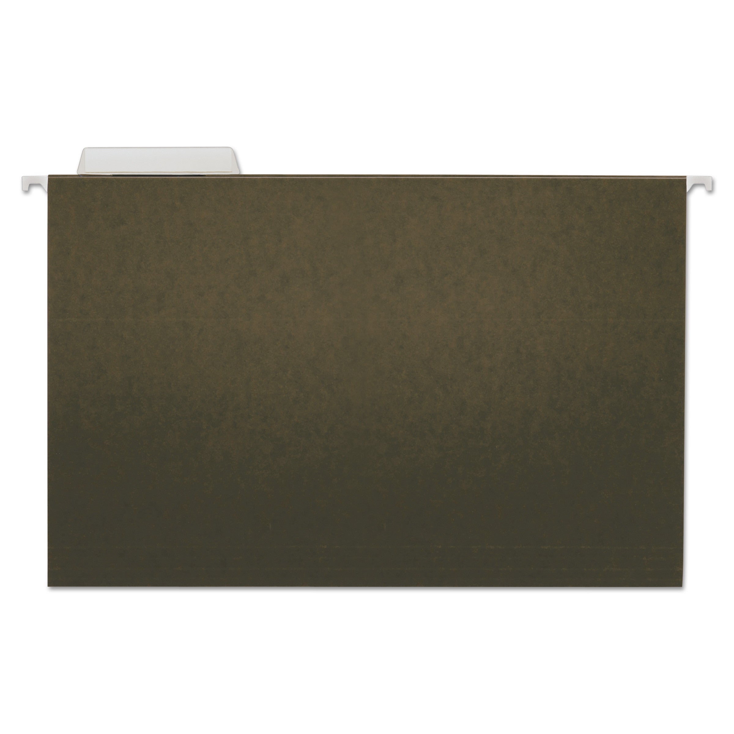 Hanging File Folders, Legal Size, 1/3-Cut Tabs, Standard Green, 25/Box - 