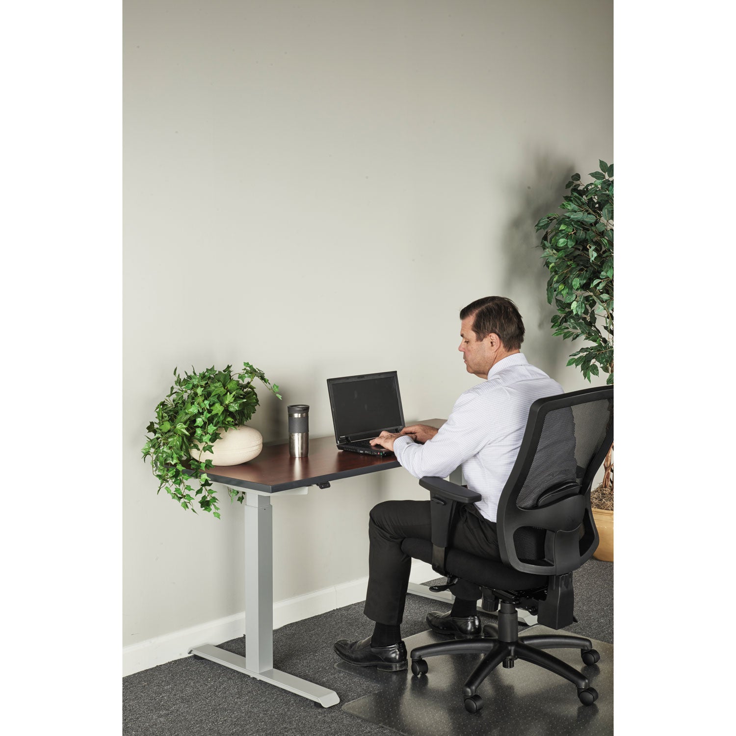 adaptivergo-sit-stand-two-stage-electric-height-adjustable-table-base-4806-x-2435-x-275-to-472-gray_aleht2ssg - 6