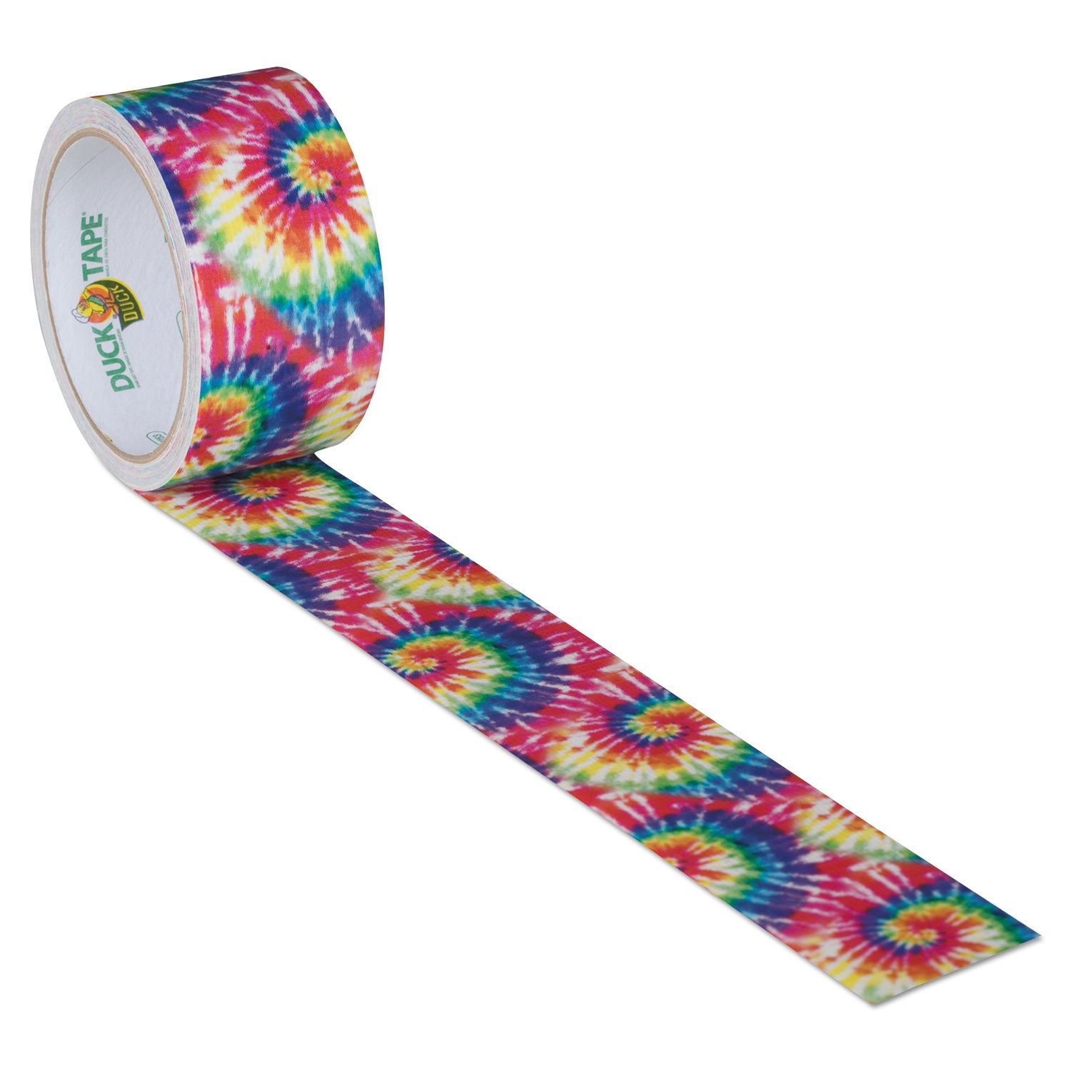 Colored Duct Tape, 3" Core, 1.88" x 10 yds, Multicolor Love Tie Dye - 