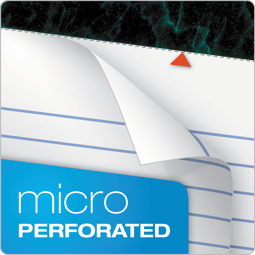 Docket Ruled Perforated Pads, Wide/Legal Rule, 50 White 8.5 x 11.75 Sheets, 12/Pack