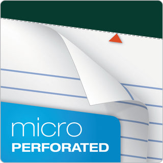 Double Docket Ruled Pads, Wide/Legal Rule, 100 White 8.5 x 11.75 Sheets, 6/Pack