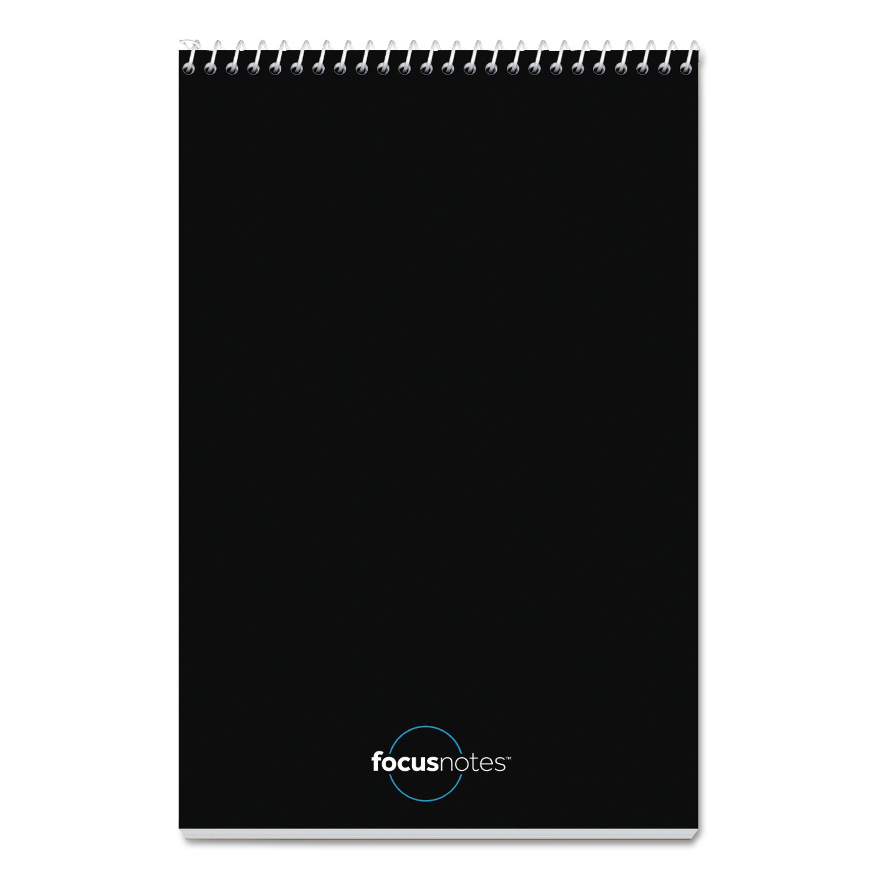 FocusNotes Steno Pad, Pitman Rule, Blue Cover, 80 White 6 x 9 Sheets - 